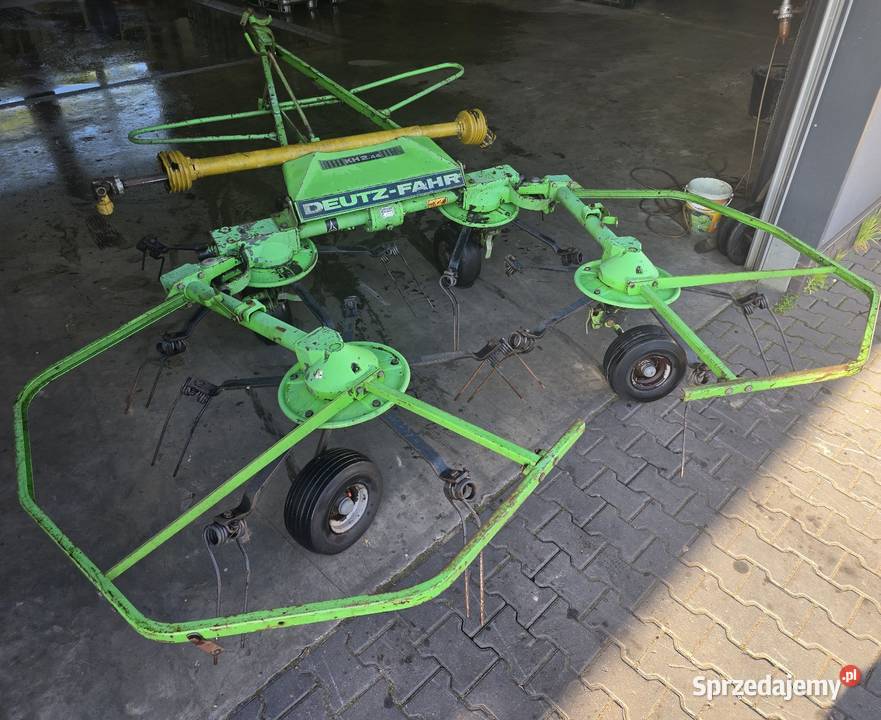 Przewracarka Deutz Fahr KH244 import Niemcy Maków