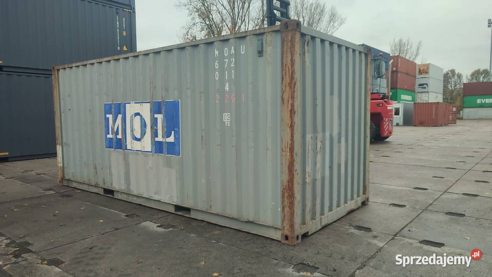 Kontener magazynowy morski 20 DV 6 metrowy sprzedam