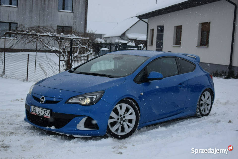 Opel Astra OPC 20T Super Stan Niski Przebieg J Zarejestrowany w Polsce Majdan Sieniawski