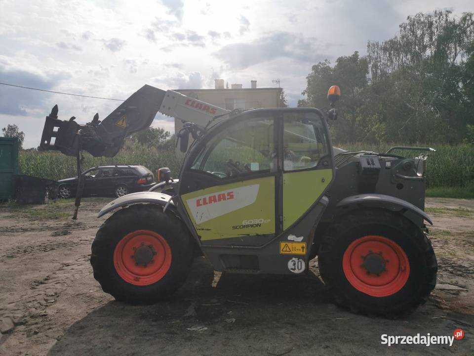 Claas Scorpion 6030 CP 2015r Części wielkopolskie Wilkowo