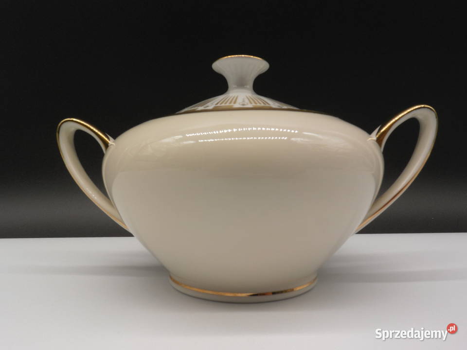 Rheinpfalz porcelanowa cukiernica Raszków