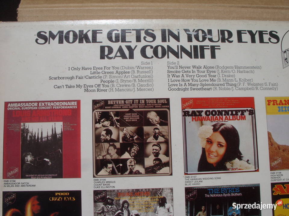 POP LP RAY CONNIFFSMOKE GETS 1976 R dolnośląskie