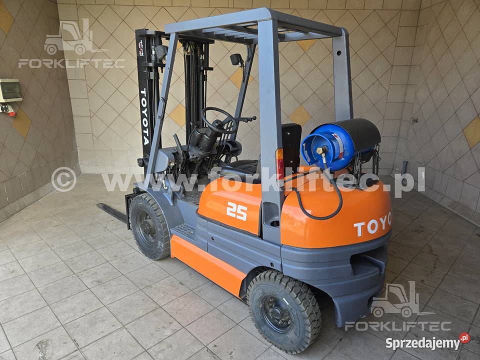 Wózek Widłowy TOYOTA 6FG25 Przesuw TOYOTA 6FGF25 śląskie Lędziny