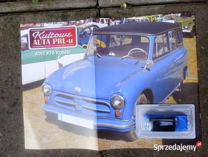 AWZ P70 KOMBI kultowe auta PRL deagostini model mazowieckie sprzedam