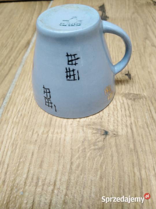 Filiżanka do mokki Pruszków niebieski Nowa Karczma