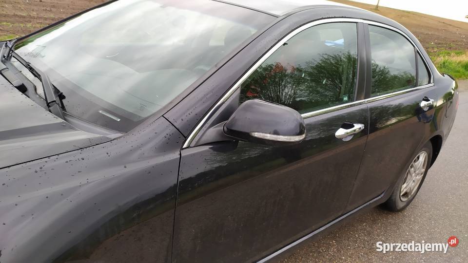 Honda Accord 7 Czarny Sedan Benzyna Łomża sprzedam
