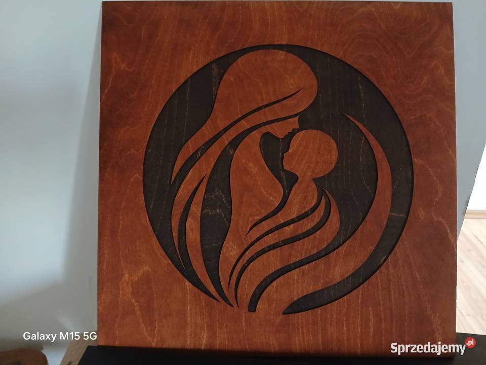 Dekoracja na ścianę postać matki z dzieckiem małopolskie Skawina