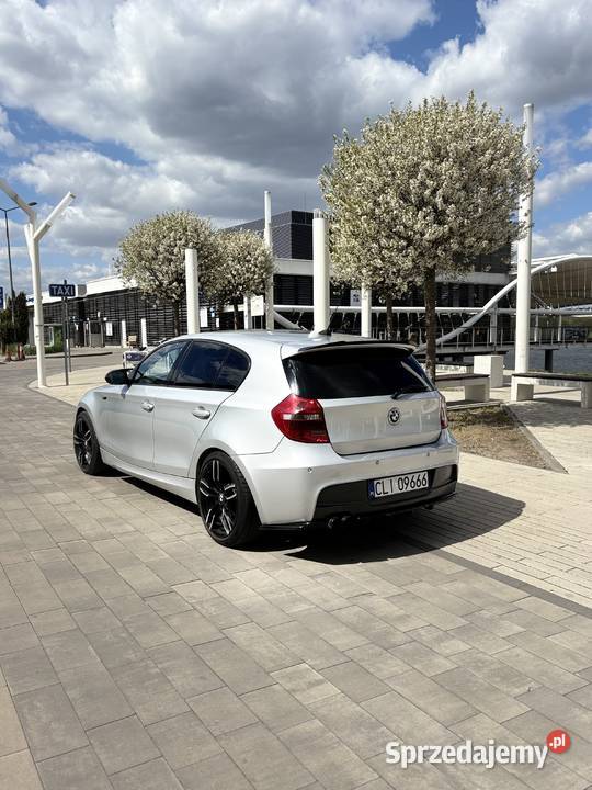 BMW Seria 1 E87 20d Mpakiet Shadow Line Skóra 18 światła przeciwmgielne Włocławek