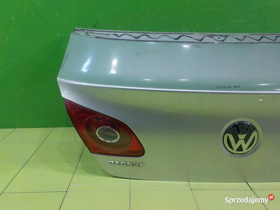 VW PASSAT CC 09r SEDAN 4D klapa tyl osobowe Suków
