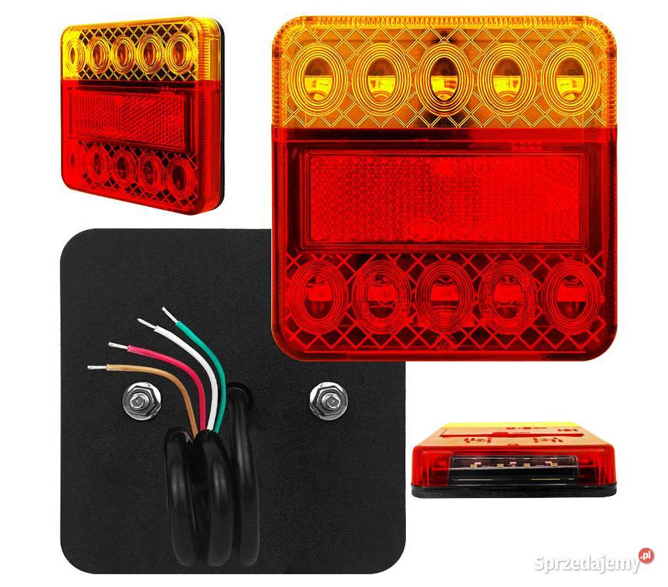 LAMPY TYLNE LED DO PRZYCZEP LAMPA DIODOWA 12V Wrocław sprzedam