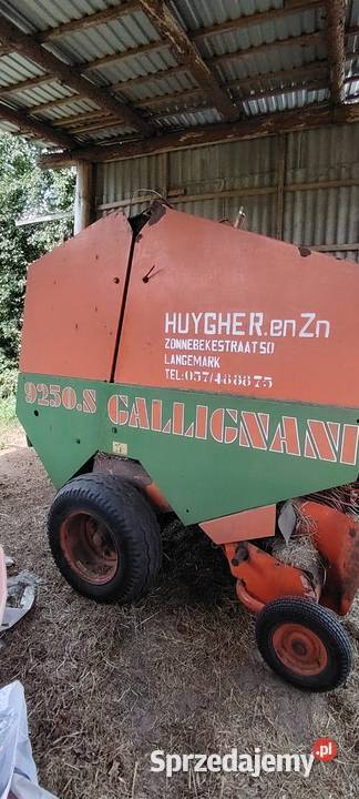 Prasa rolująca gallignani 9250s Lipno