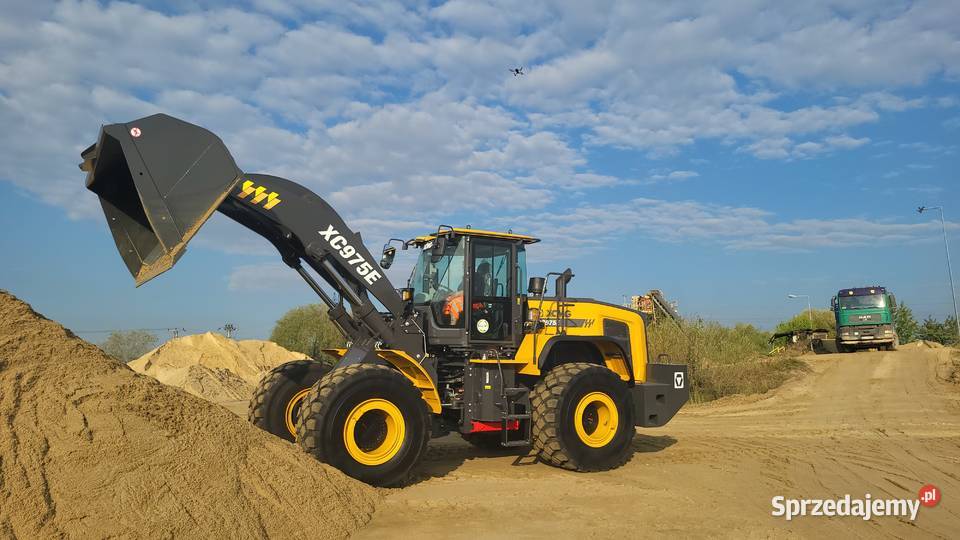 Ładowarka kołowa XCMG XC975E 25 ton kruszywa 2h śląskie Katowice