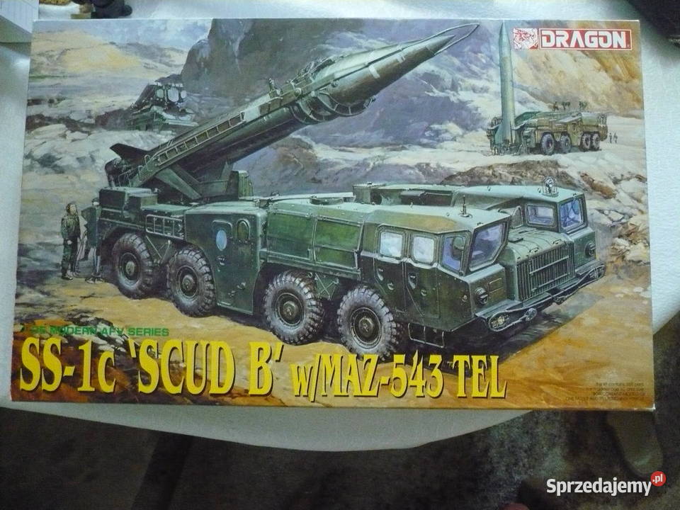 modelarstwo SCUD nowy duży 135 Dragon Wałbrzych sprzedam