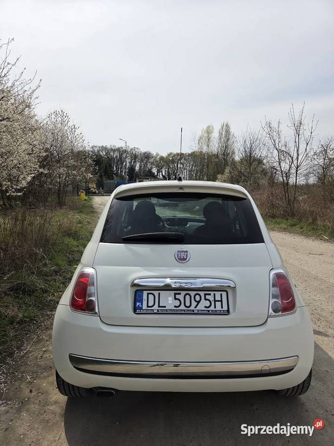 Fiat 500 14 100 2008 dolnośląskie Wrocław
