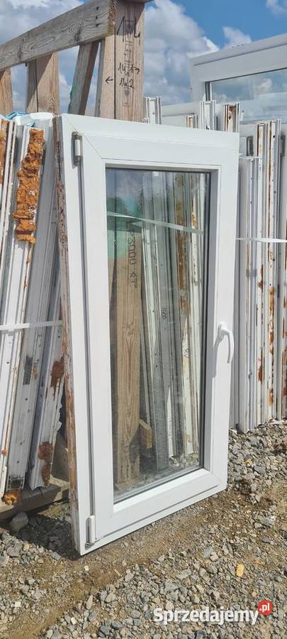 OKNO KacprzaK 67x136 OKNA Używane Plastikowe PCV