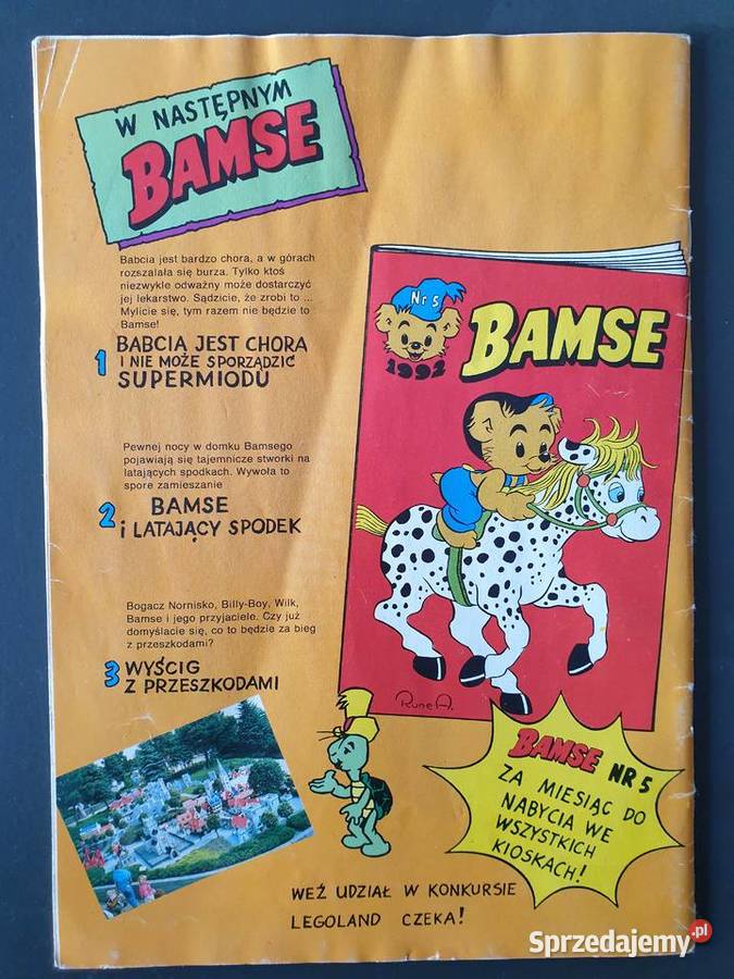 Bamse 41992 komiks wydawnictwo Egmont Polska Komiksy Gdynia