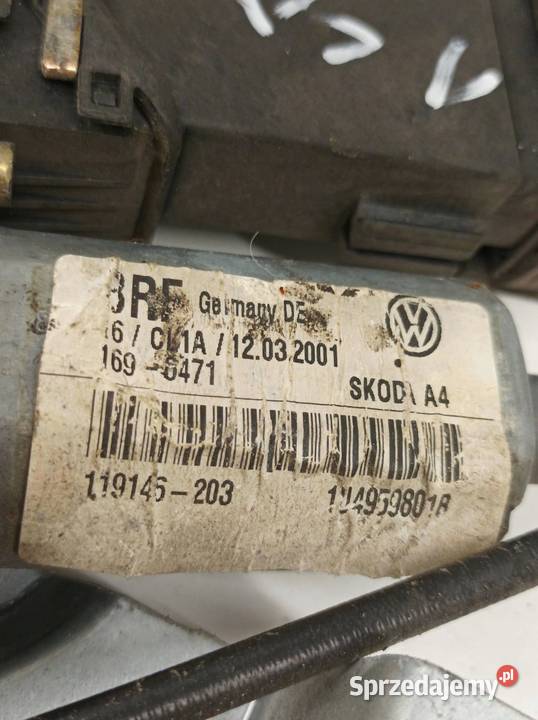 MECHANIZM SZYBY LEWY PRZÓD LIFT 101446203 Skoda osobowe