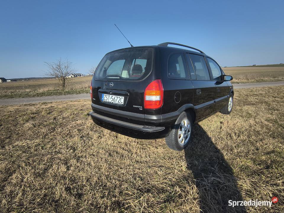 OPEL ZAFIRA 16 Rok produkcji 2002 Opel Stargard