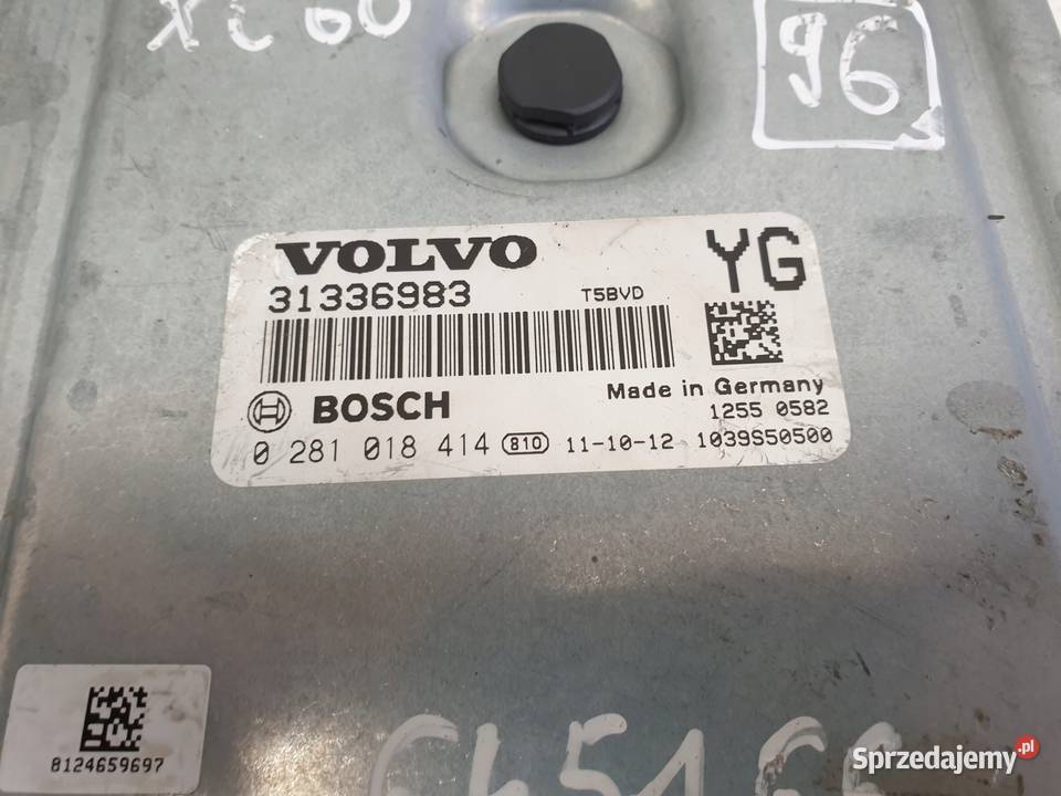Volvo V70 III 20 D STEROWNIK SILNIKA komputer osobowe Chełm