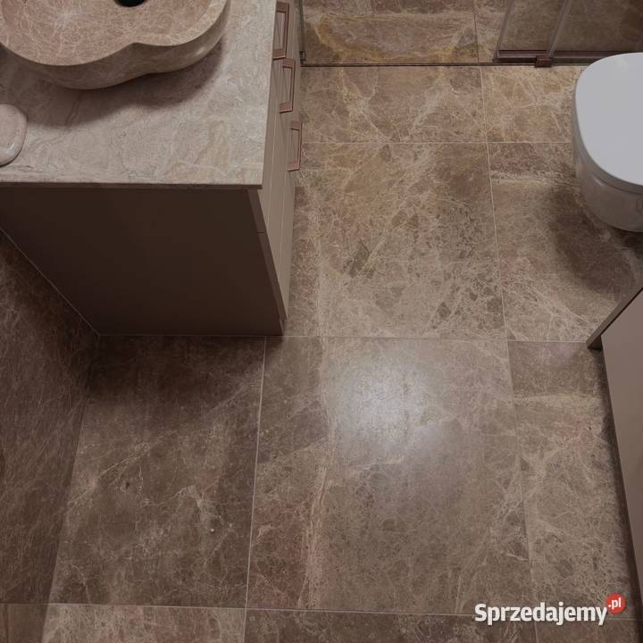 Płytki Marmurowe Emperador Light szlifowany pomorskie Łeba