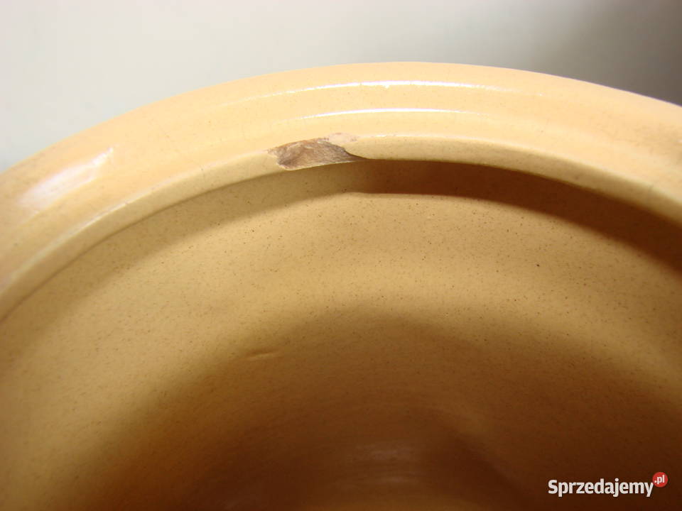 Bolesławiec ceramika PRL słoik