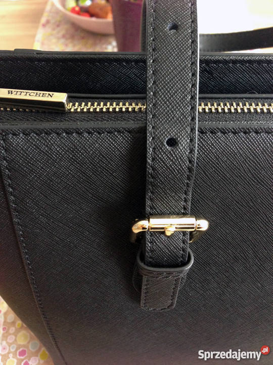 Skórzana torebka Wittchen 100 skóra saffiano Bydgoszcz