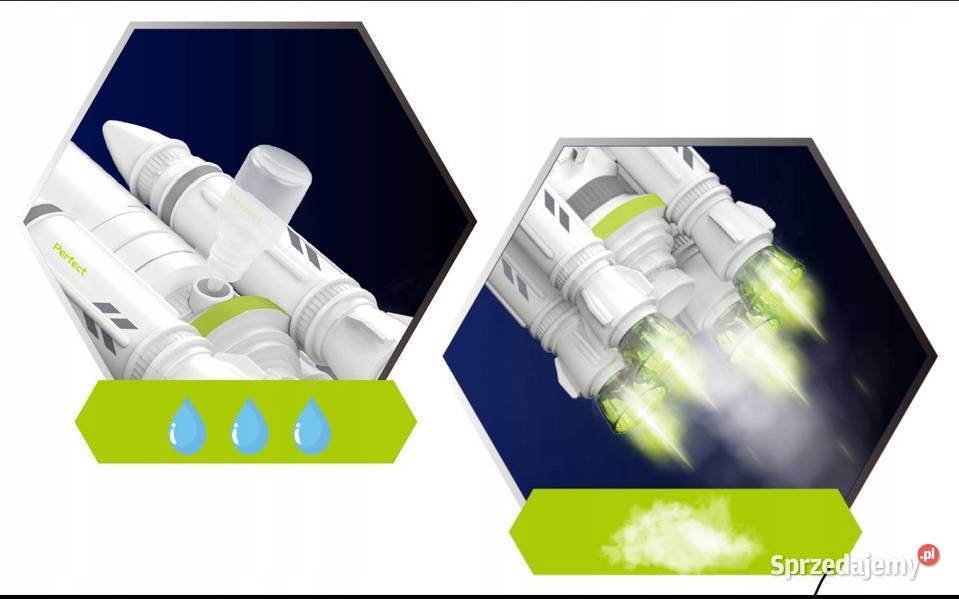 Space set Plane perfect Rakieta kosmiczna Sonda CE  Żary