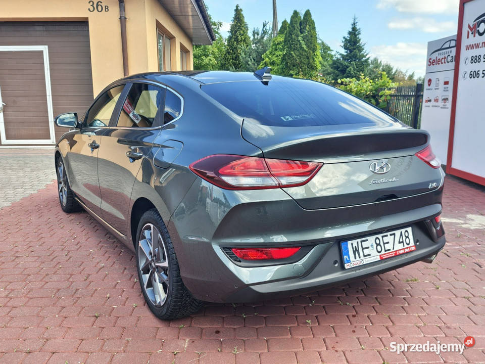 Hyundai i30 Fastback 15 TGDi Automat 7DCT 48V elektryczne lusterka i30 kujawsko-pomorskie Włocławek