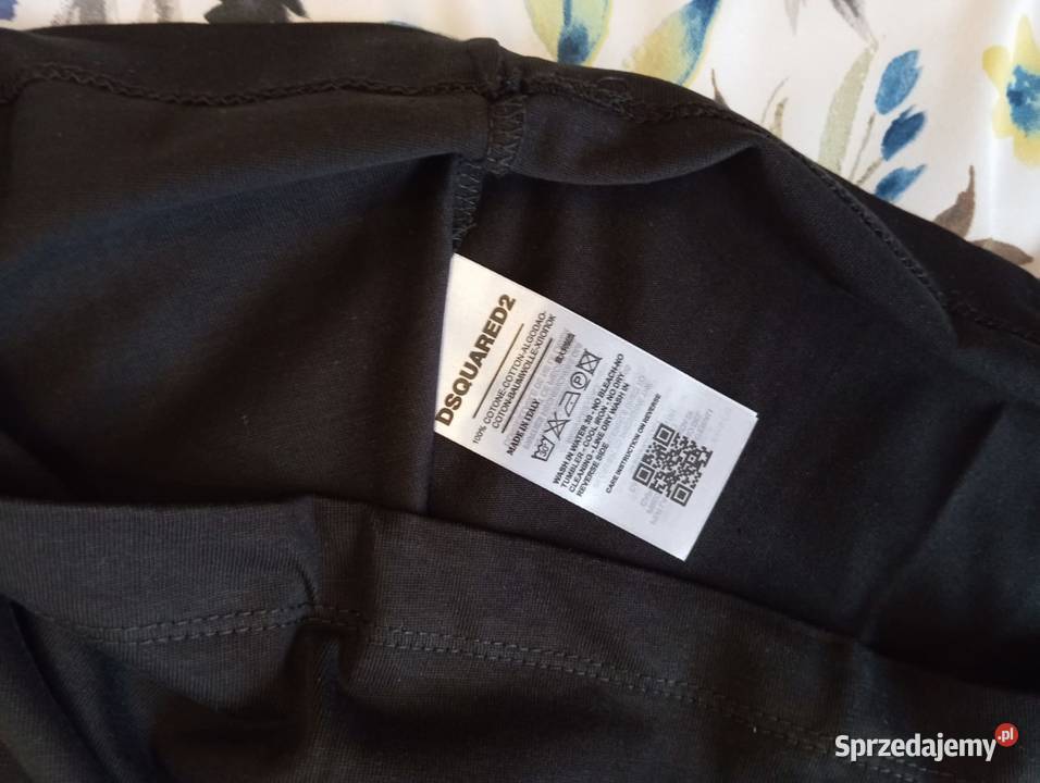 Tshirt męski bawełniany Dsquared2 nowoczesny Odzież codzienna Białystok