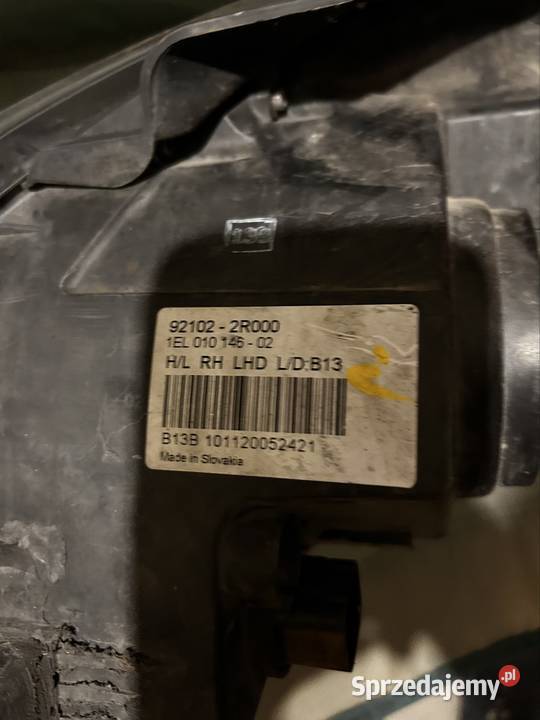 Komplet oryginalnych lamp przednich Hyundai i30 Bielsko-Biała