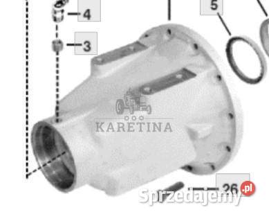 John Deere 7610 7710 Obudowa Tylniej Osi Pochwa