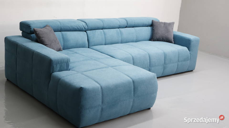 TDW DESIGN narożnik regulowane zagłówki sofa