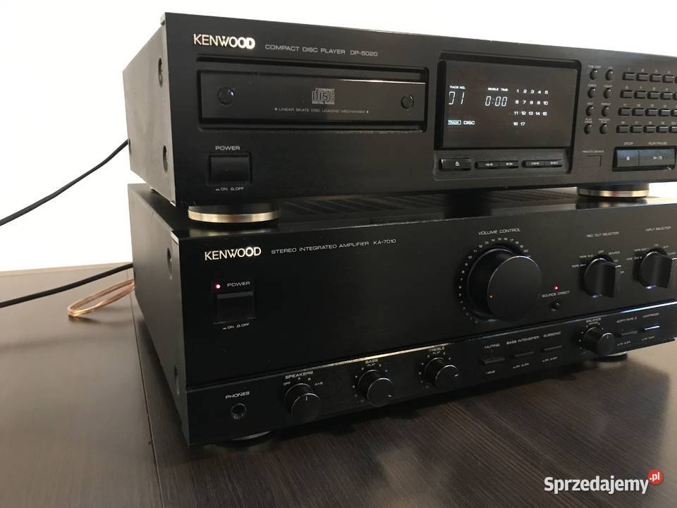 Wzmacniacz kenwood dual mono ja 7010 i Cd Kraków
