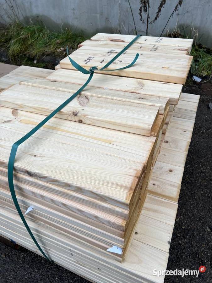 Deski strugane mieszane sosna świerk 27x105x50 śląskie Ruda Śląska