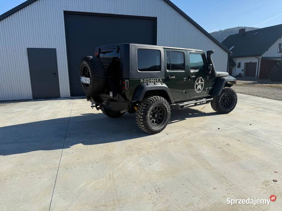Jeep Wrangler Rubicon Unlimited 28 CRD Automat małopolskie Limanowa
