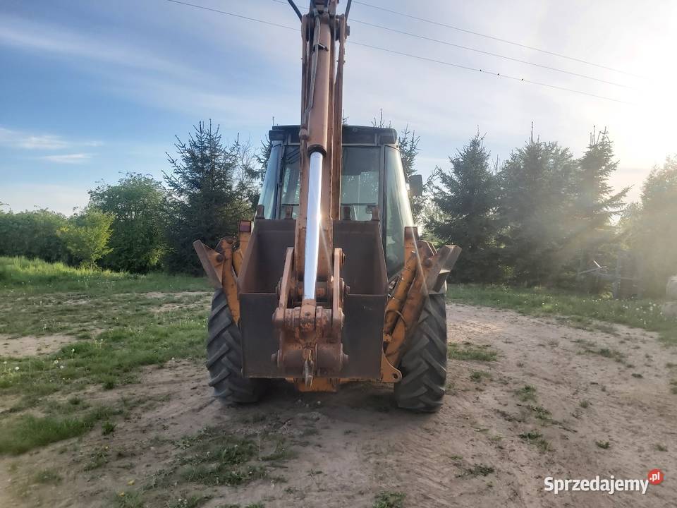 Koparko Ładowarka Case 580K prod 1995 Jabłonowo Pomorskie