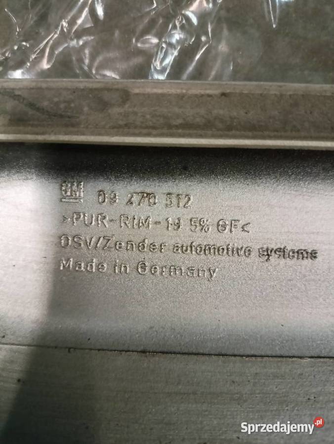 Opel Zafira A OPC listwa błotnika tylna lewa łódzkie Czechy