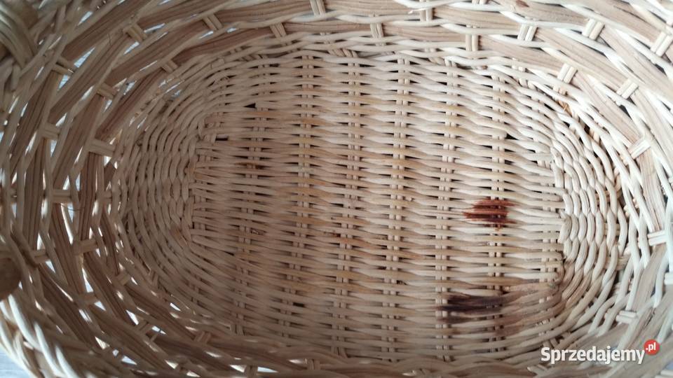 koszyk wiklinowy pleciony Poznań