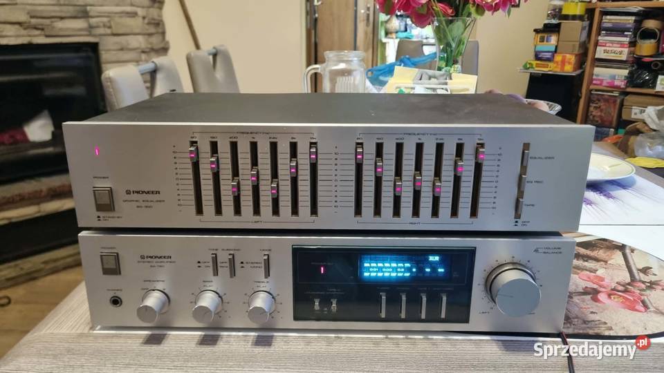 Wzmacniacz Pioneer SA 720 plus Korektor Pioneer Wzmacniacze i pokrewne Warta