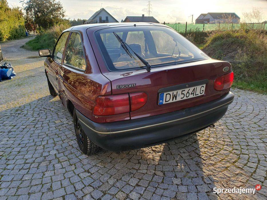 Ford escort mk5 coupe 3 drzwiowy 33letni Wrocław