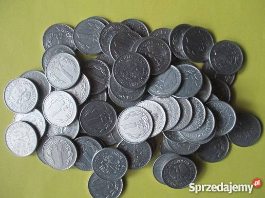 Monety 1 zł - kolekcja z PRL/monety