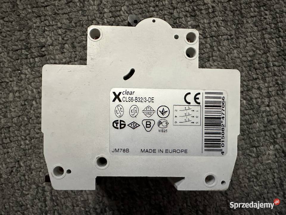 Wyłącznik nadprądowy CLS6B323 Moeller Eaton łódzkie Łódź