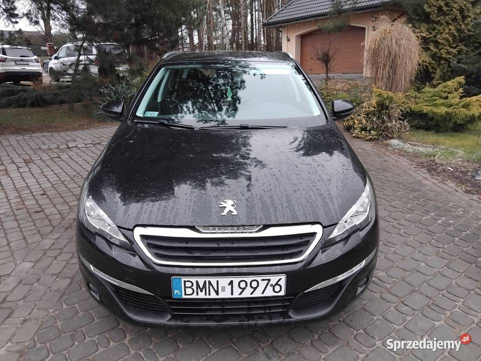 Peugeot 308 16hdi 120 2017r salonowy ABS Białystok sprzedam