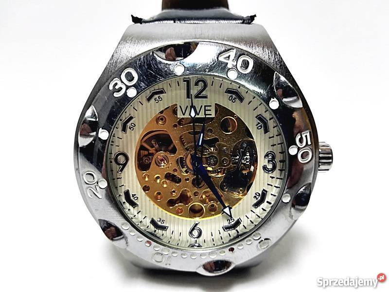ZEGAREK VIVE AUTOMATYCZNY SZKIELETON Ustka
