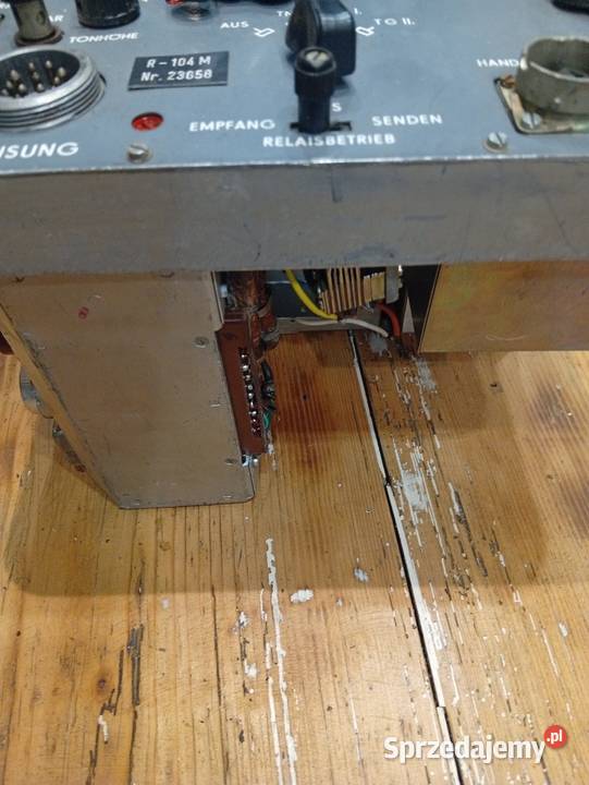 Radiostacja R104 M lata 60 te Nysa