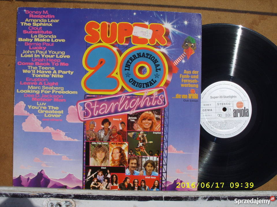 LP skladanka SUPER 20 STARLINGHITS dolnośląskie Wołów