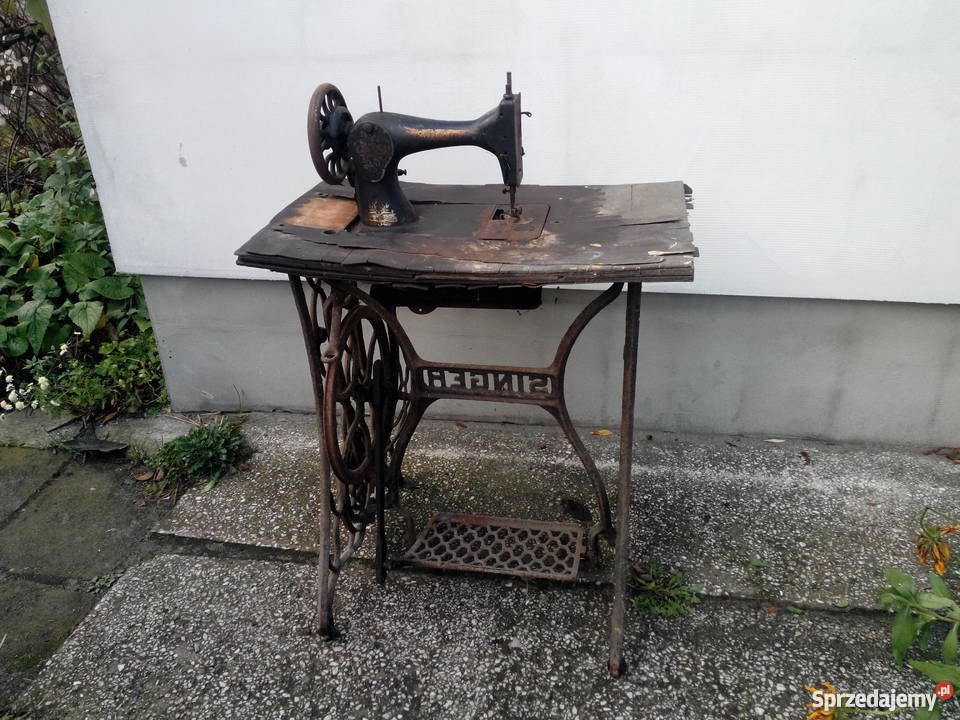 Zabytkowa maszyna do szycia Singer z 1906r Włocławek sprzedam