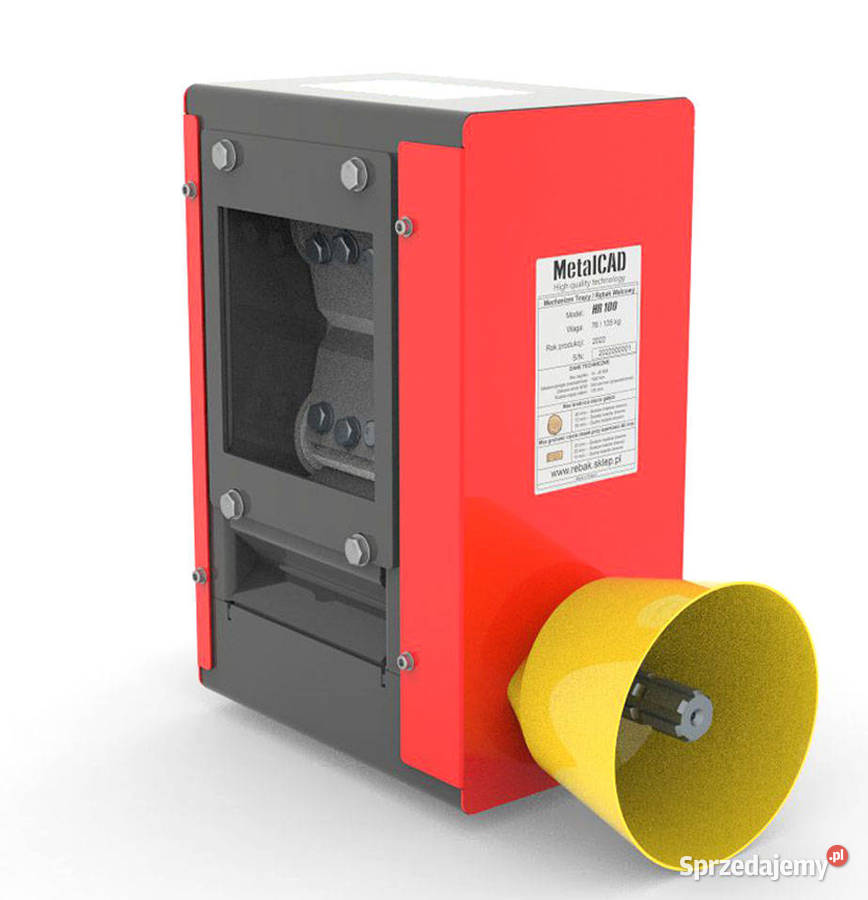 MECHANIZM TNĄCY HR 100 4 noże HARDOX do własnej Mielec