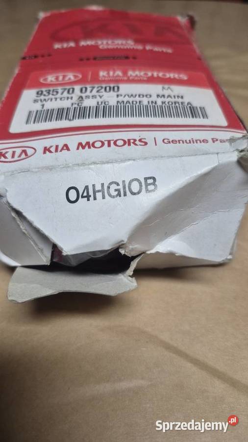 Przelacznik do glownego sterowania szybami Kia Uszczelki szyb Piotrków Trybunalski
