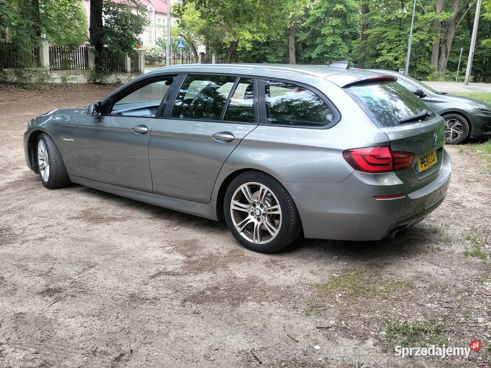 BMW 520d F11 M pakiet szary Piaseczno